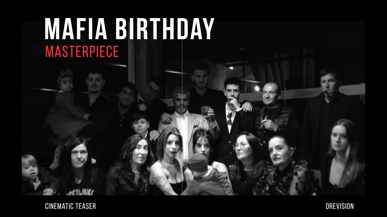 I Turned a Birthday Party into a MAFIA Movie 🎬🥃 | Cinematic Teaser