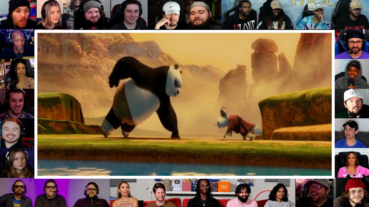 Po Training Montage | Kung Fu Panda 1 | Reaction Mashup