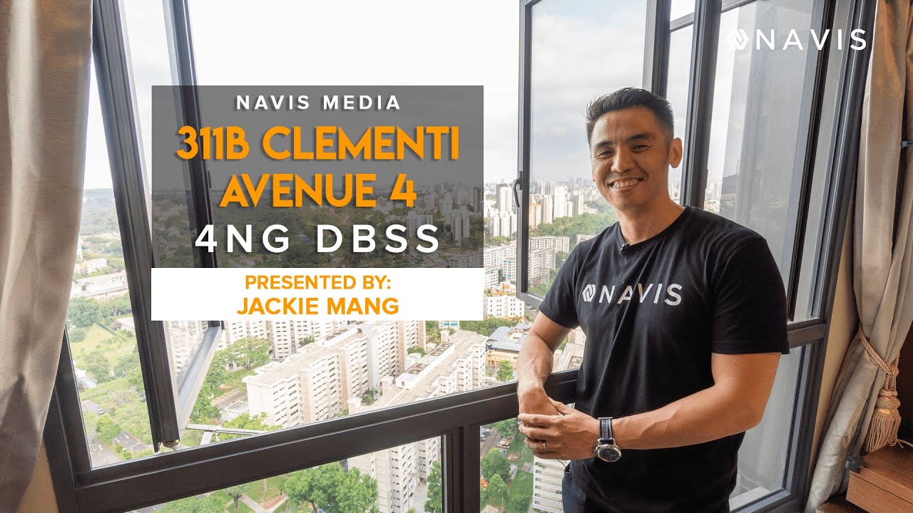 [JUST MOP-ED] TRIVELIS | 311B Clementi Ave 4 | 36th Floor | 4-Room Corner Unit DBSS HDB Resale