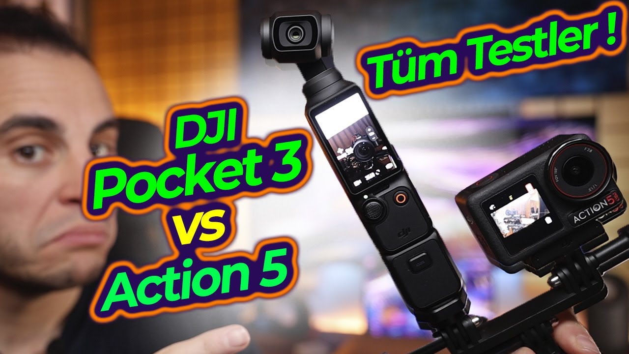 DJI Osmo Action 5 Pro mu DJI Osmo Pocket 3 mü? Vlog mu, Aksiyon mu?  🎥
