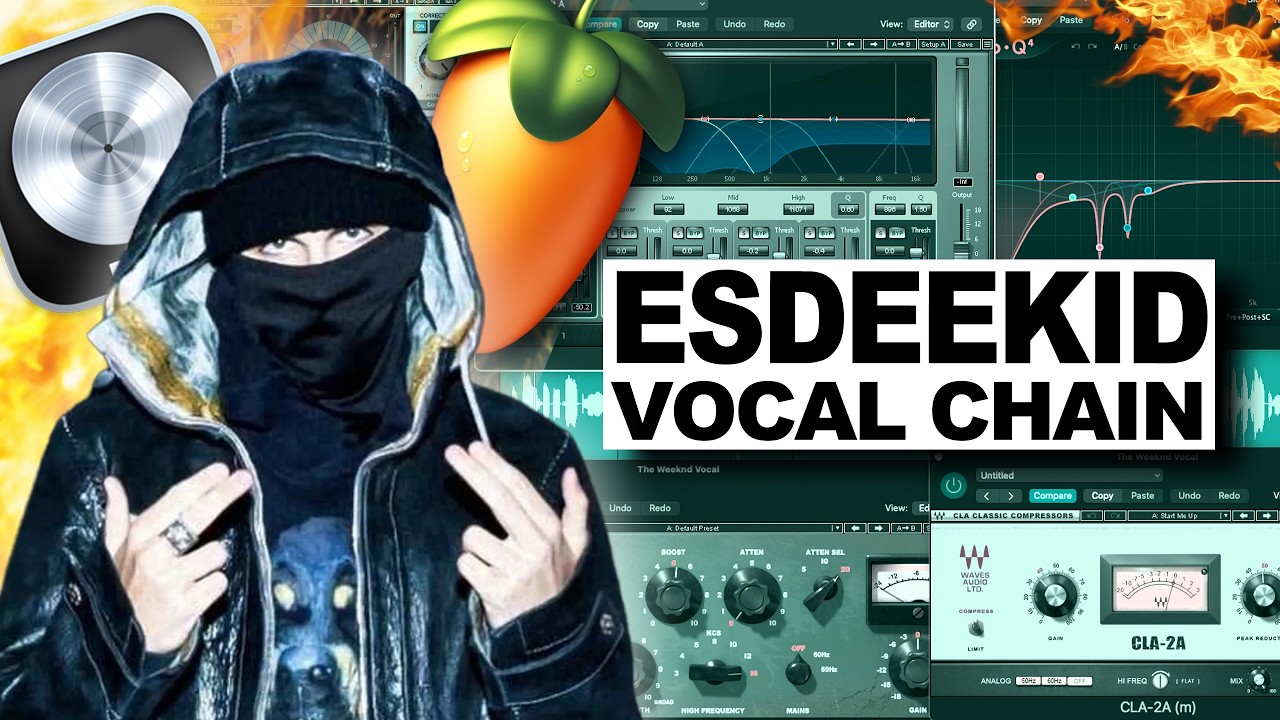 Как микшировать вокал, как EsDeeKid | Вокальный пресет EsDeeKid