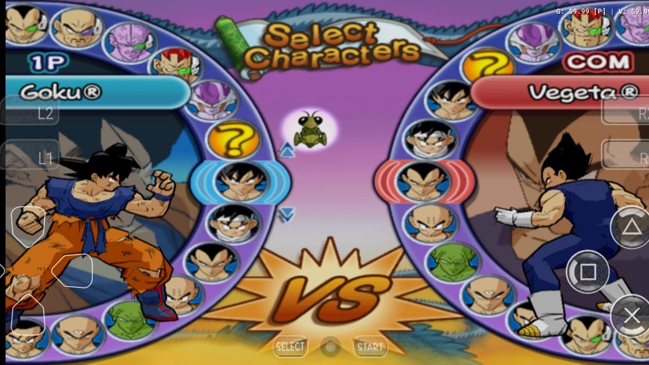 Goku vs Vegeta! Dragon Ball Budokai 3: PlayStation 2 Aethersx2