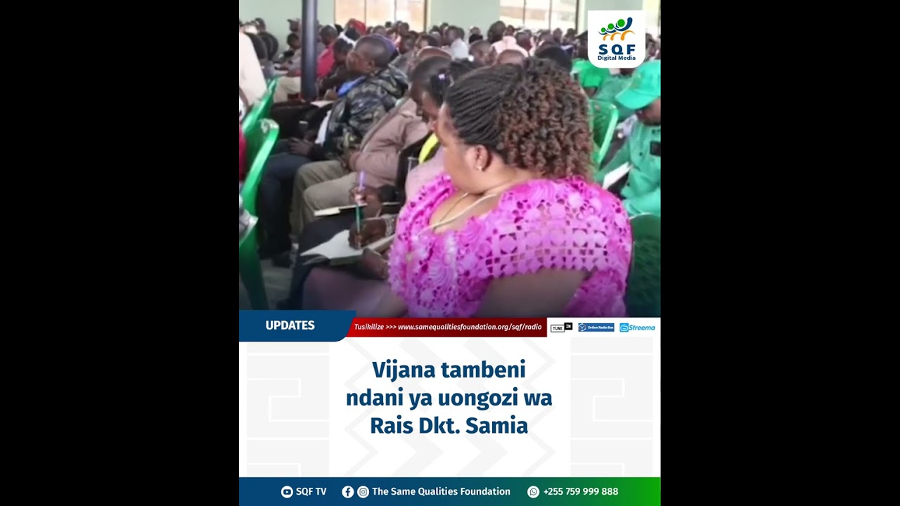 VIJANA TAMBENI UONGOZI WA RAIS DKT SAMIA