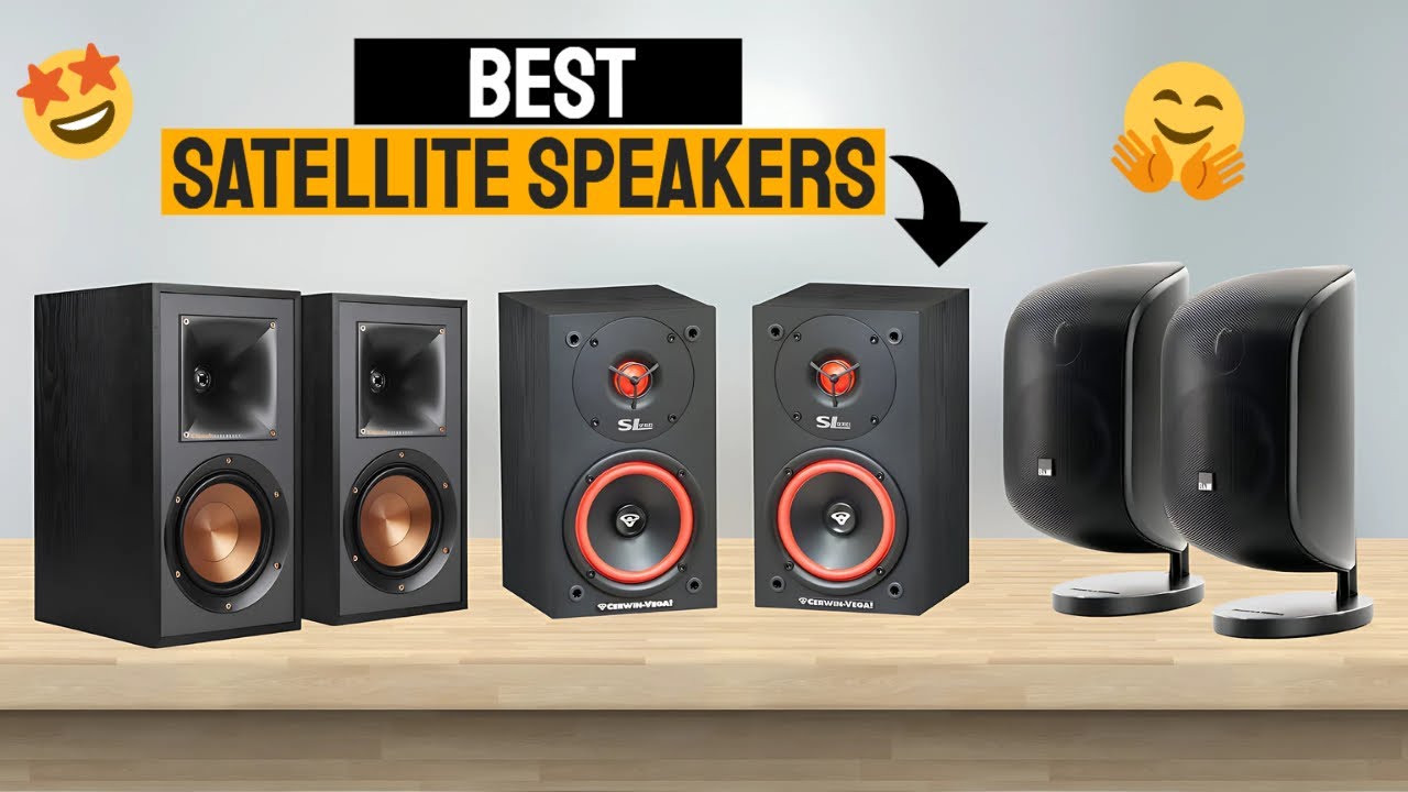 Best Satellite Speakers For Home Theater 2025 | Top 5 Compact & Powerful Surround Sound Speakers