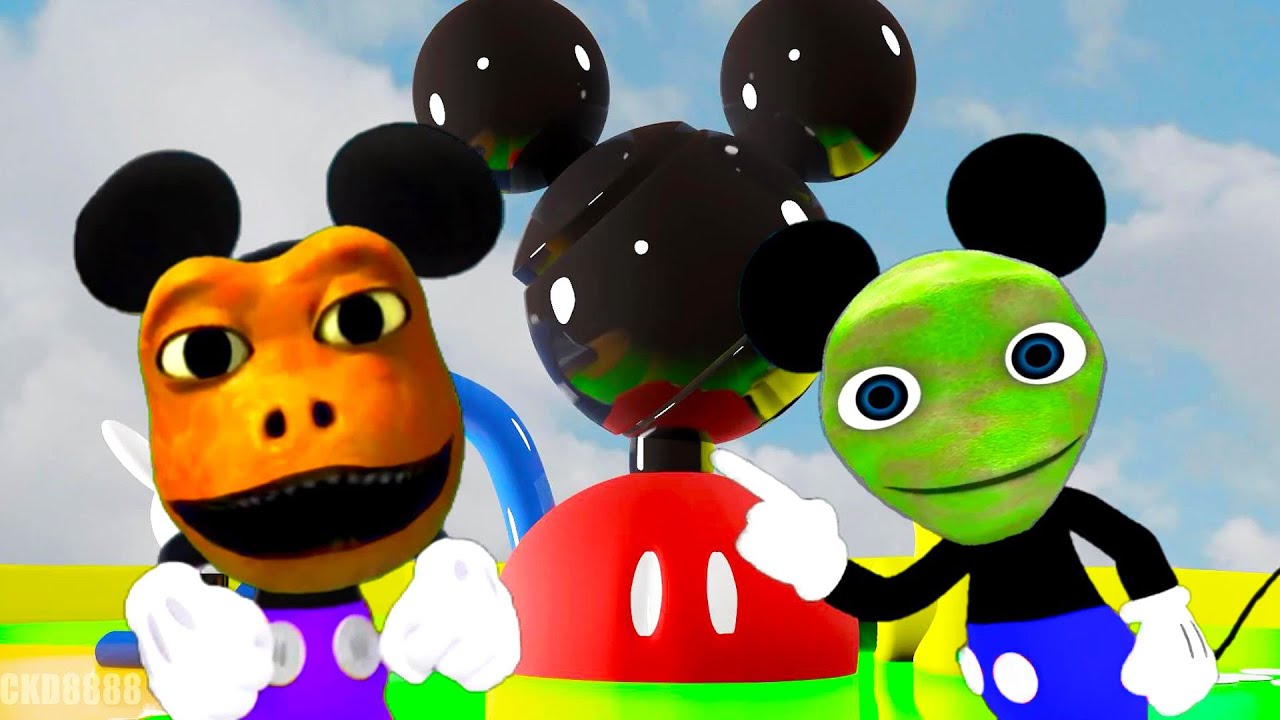👽Dame Tu Cosita🌭Hot Dog Dance🎶 Patila| Alien dance| mickey mouse clubhouse