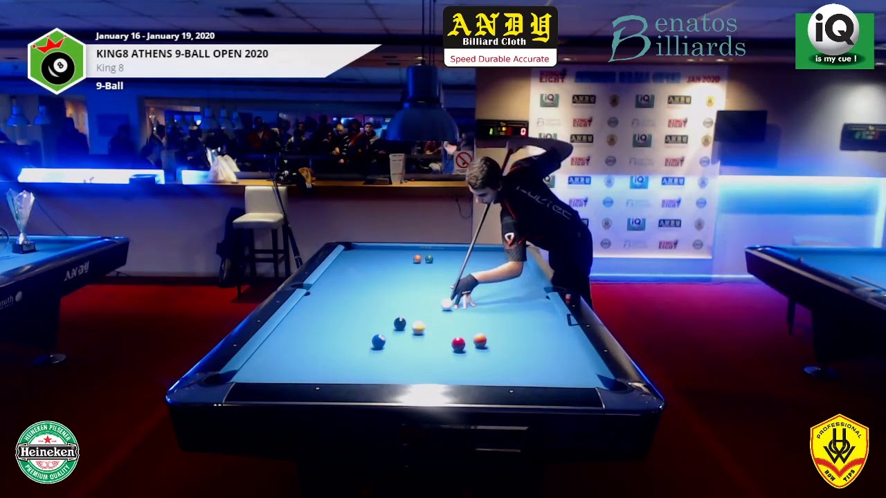 Niels Feijen (NED) - Fedor Gorst (RUS). Final. Athens 9 ball Open 2020. Race to 9