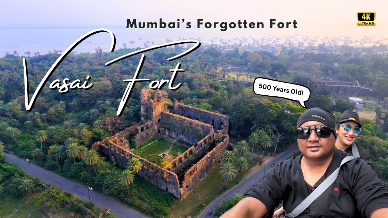 Vasai Fort: Mumbai&rsquo;s Forgotten 500-Year-Old Fort | Cinematic Drone Documentary