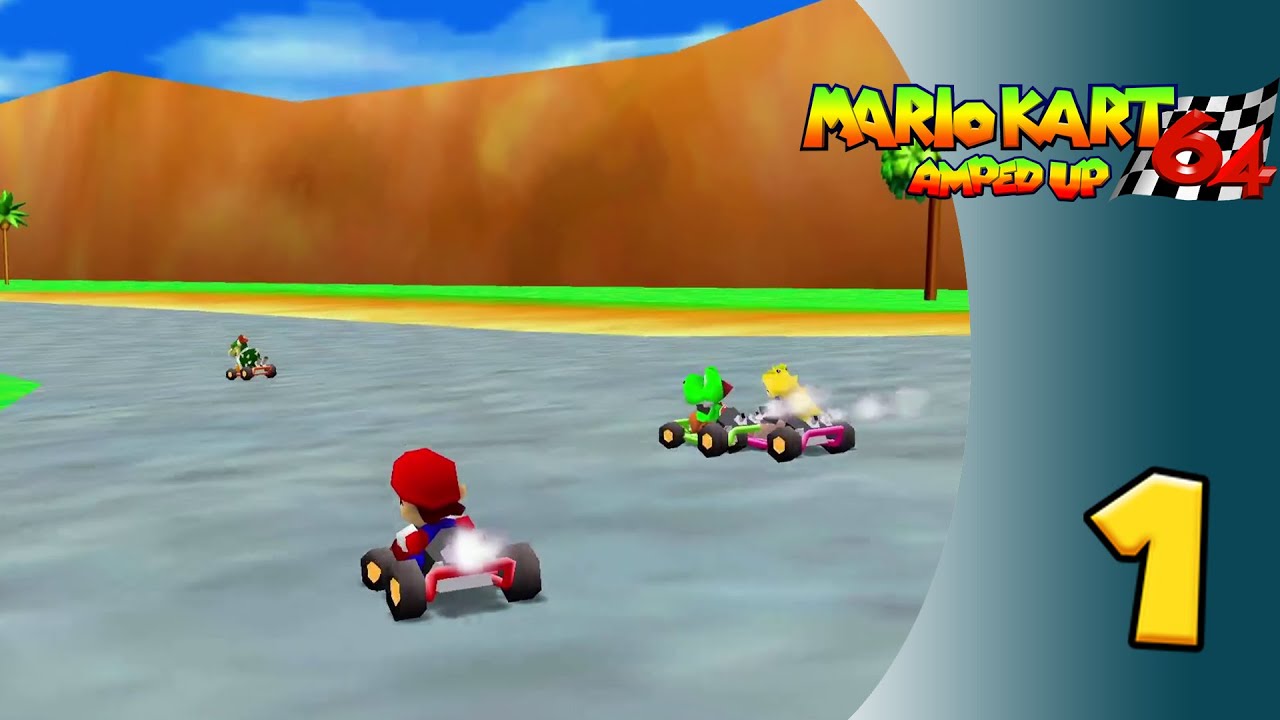 Mario Kart 64 Amped Up [MK64-Hack] - Part 1 - So cool hätte Mario Kart 64 aussehen können
