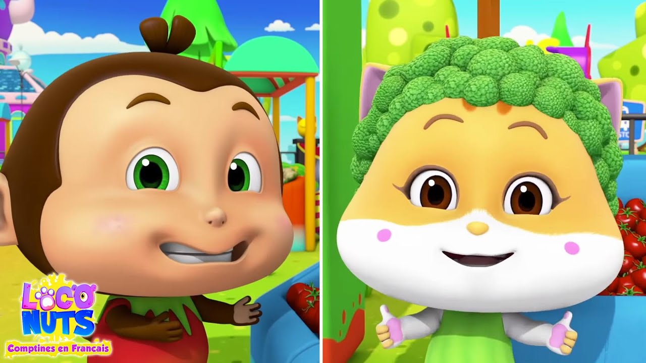 Chanson De l&eacute;gumes Po&egrave;me De Maternelle Pour Enfants Par Loco Nuts