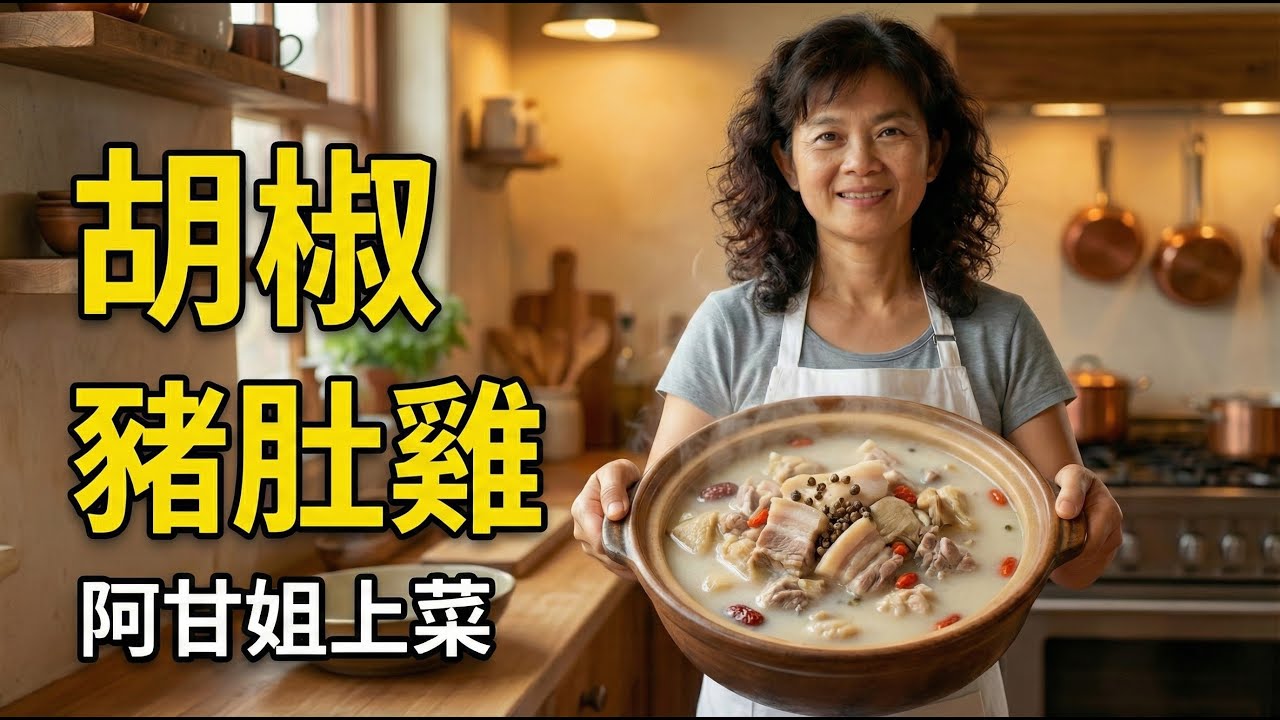 [胡椒豬肚雞湯]手路菜｜辦桌菜｜阿甘姐上菜