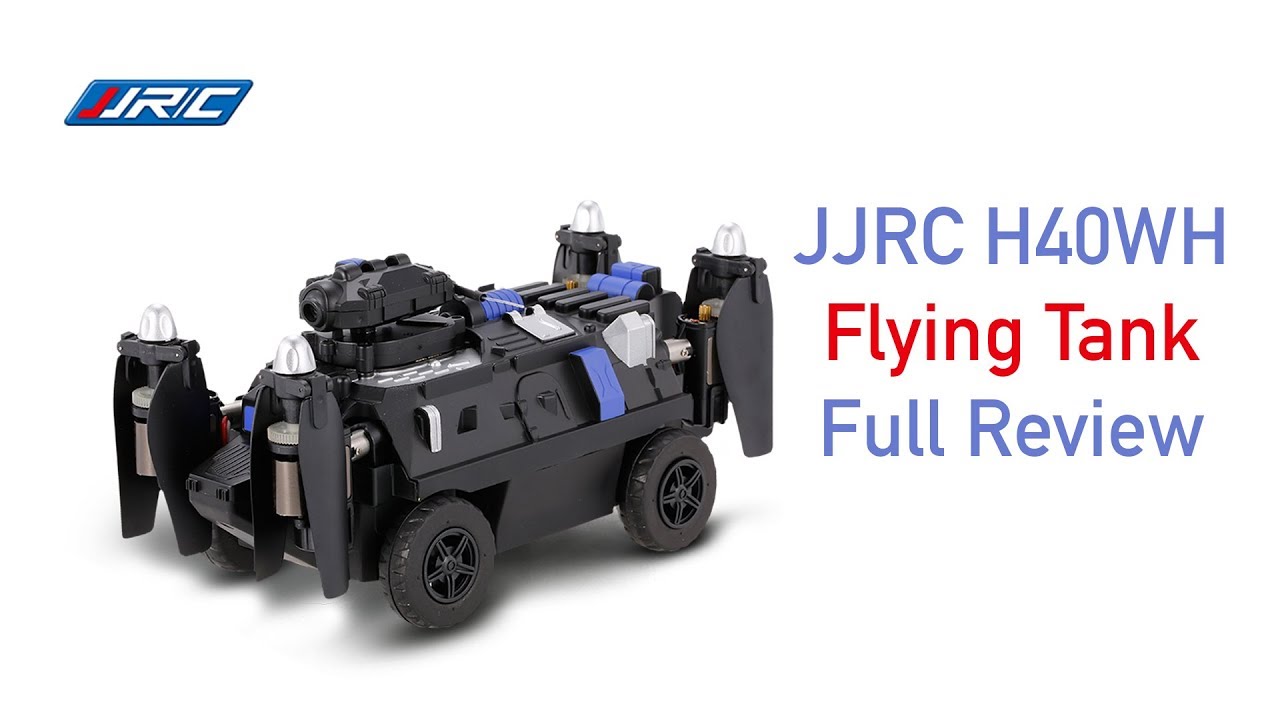 Drone Review - JJRC H40WH Flying Tank
