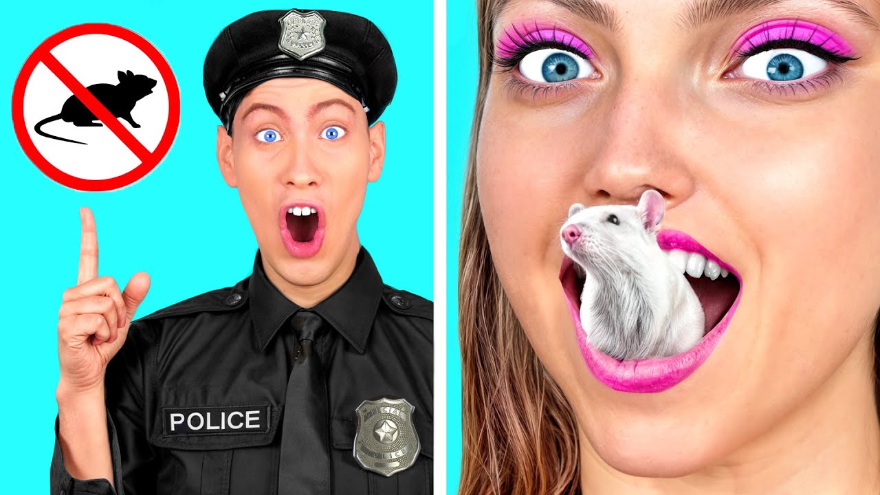 Ways to Sneak Pets into Jail | Prank Wars by HAHANOM Challenge