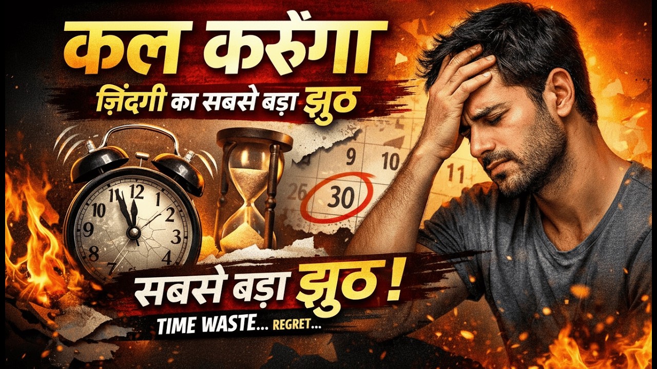 best motivational speech for success in life #motivation ll कल करूँगा ll