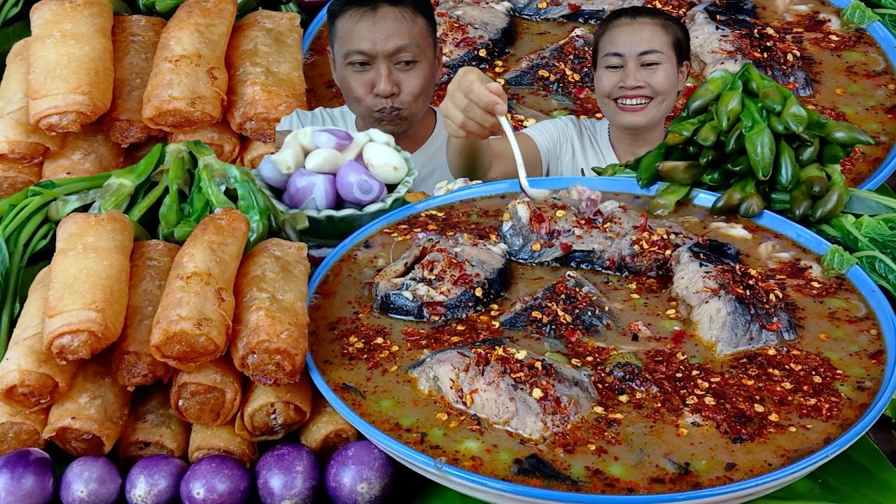 แซ่บข้าวเบิดหม้อต้มปลาร้าหอมๆนัวๆข้าวฮ้อนๆปอเปี๊ยะทอดกรอบผักหลายๆจ้า|2 กุมภาพันธ์ 2026