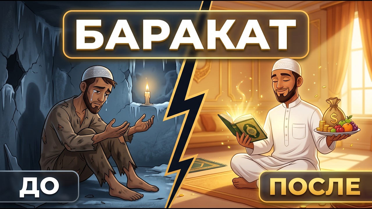 7 конкретных шагов для БАРАКАТА из Корана и Сунны
