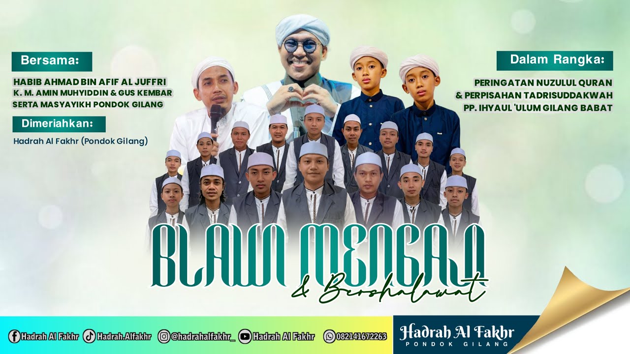 Blawi Mengaji Bersholawat Dalam Rangka Peringatan Nuzulul Qur’an & Perpisahan Tadris PP Ihyaul Ulum