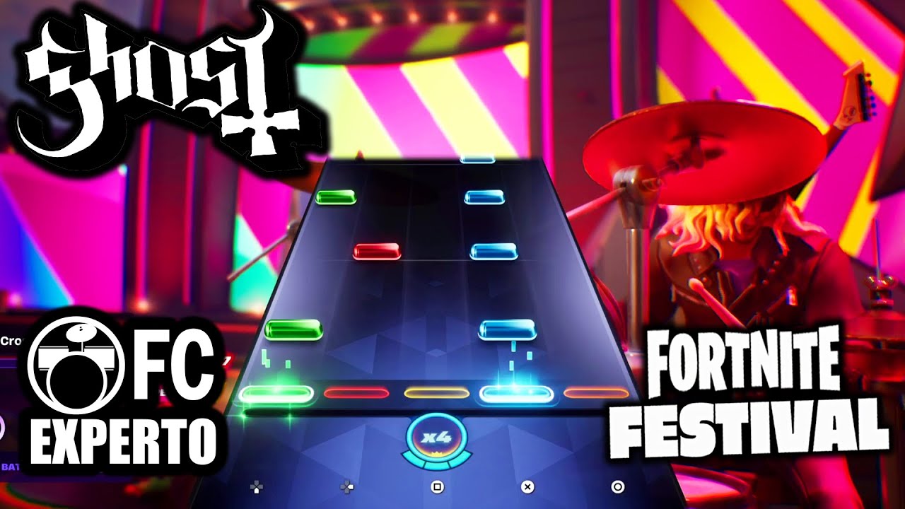Toco MARY ON A CROSS de GHOST (FC, Batería en Experto) | Fortnite Festival