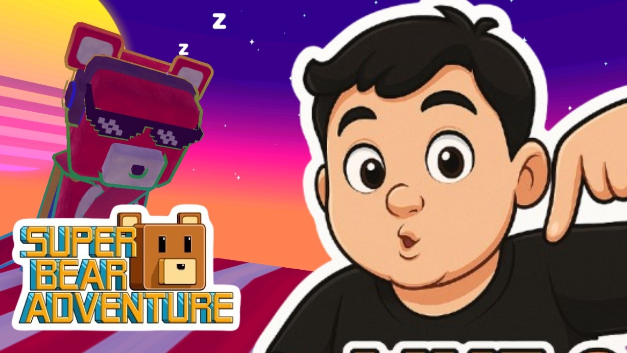 SIAPA YANG MAU MABAR DI SARANG LEBAH !!! | SUPER BEAR ADVENTURE #superbearadventure
