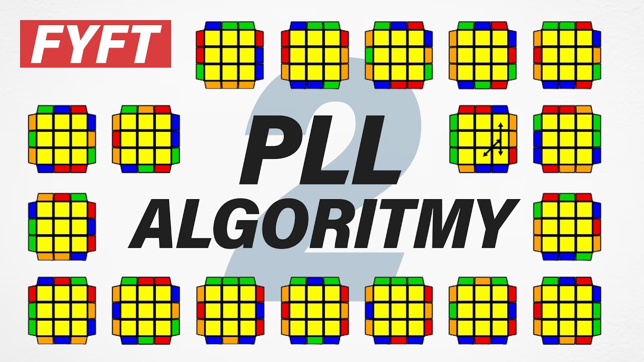 PLL Algoritmy na Rubikovu Kostku 3x3x3 ft. Tonny pt. 2  | FYFT.cz