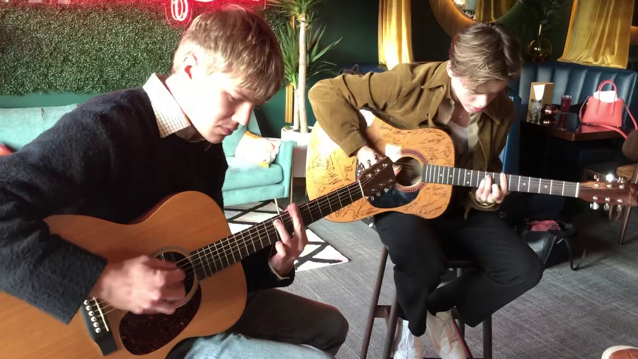 New Hope Club “Let Me Down Slow” live acoustic