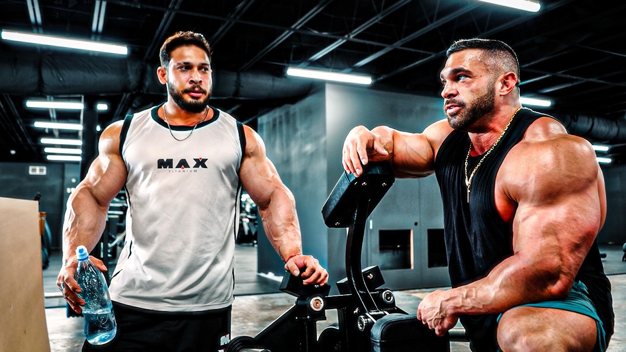 RAMON DINO x DEREK LUNSFORD | TREINO COMPLETO (FULL ARMS WORKOUT)