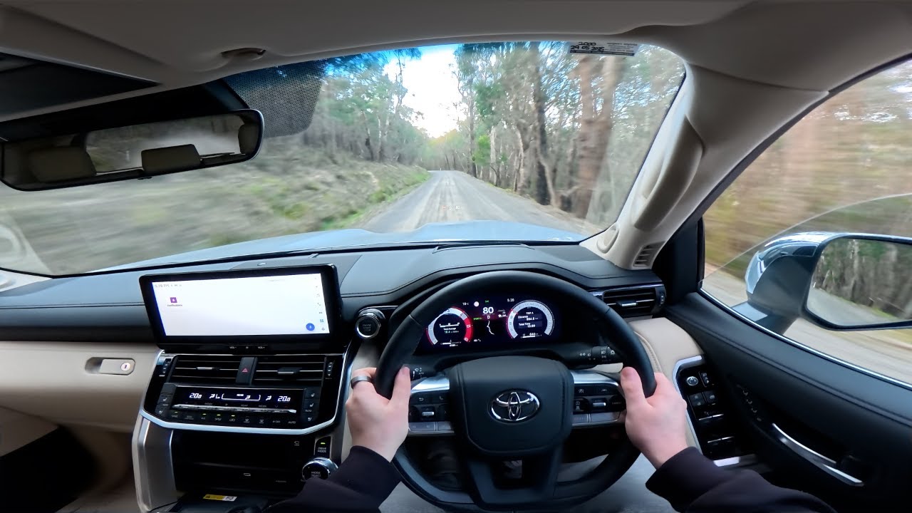 2025 Toyota LandCruiser ZX Sahara &ndash; POV Test Drive (Yarra Valley Dirt Road)