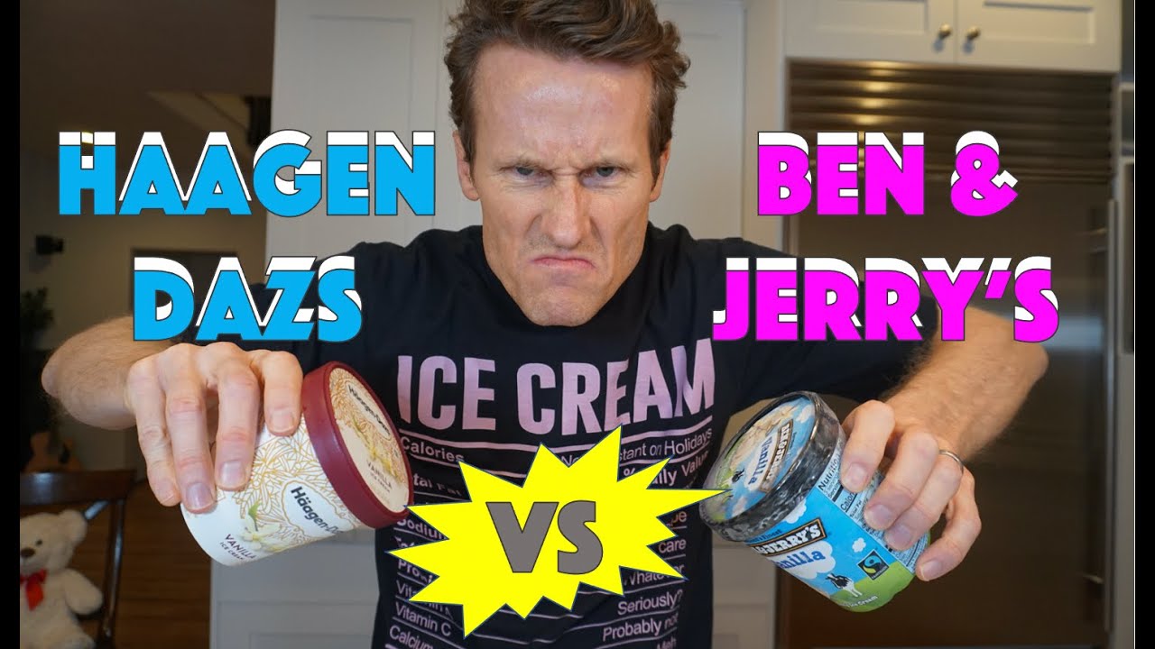 Battle for the BEST VANILLA ICE CREAM: Haagen Dazs vs Ben and Jerry's!