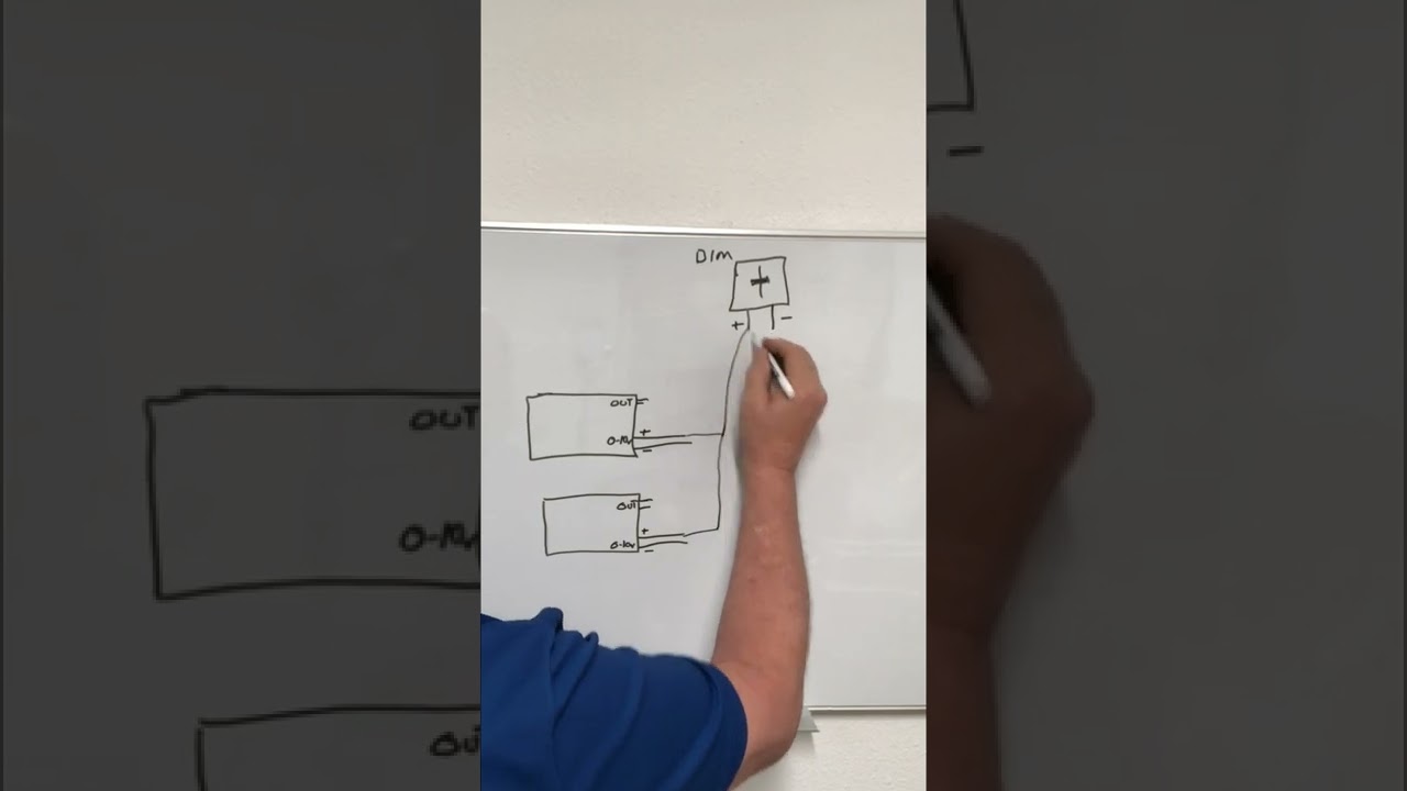 How to Connect Multiple LED Drivers to A Single Dimmer/Lighting Controller