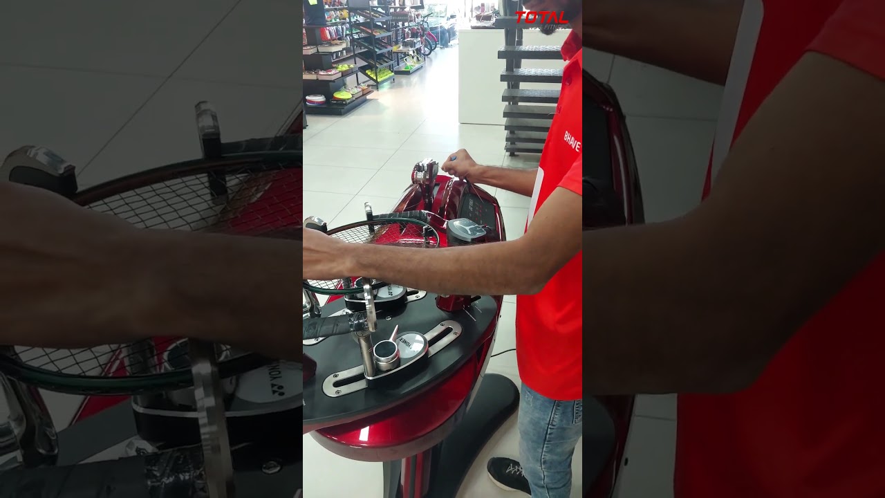 🎾 How to String a Badminton Racket Like a Pro! 🛠️