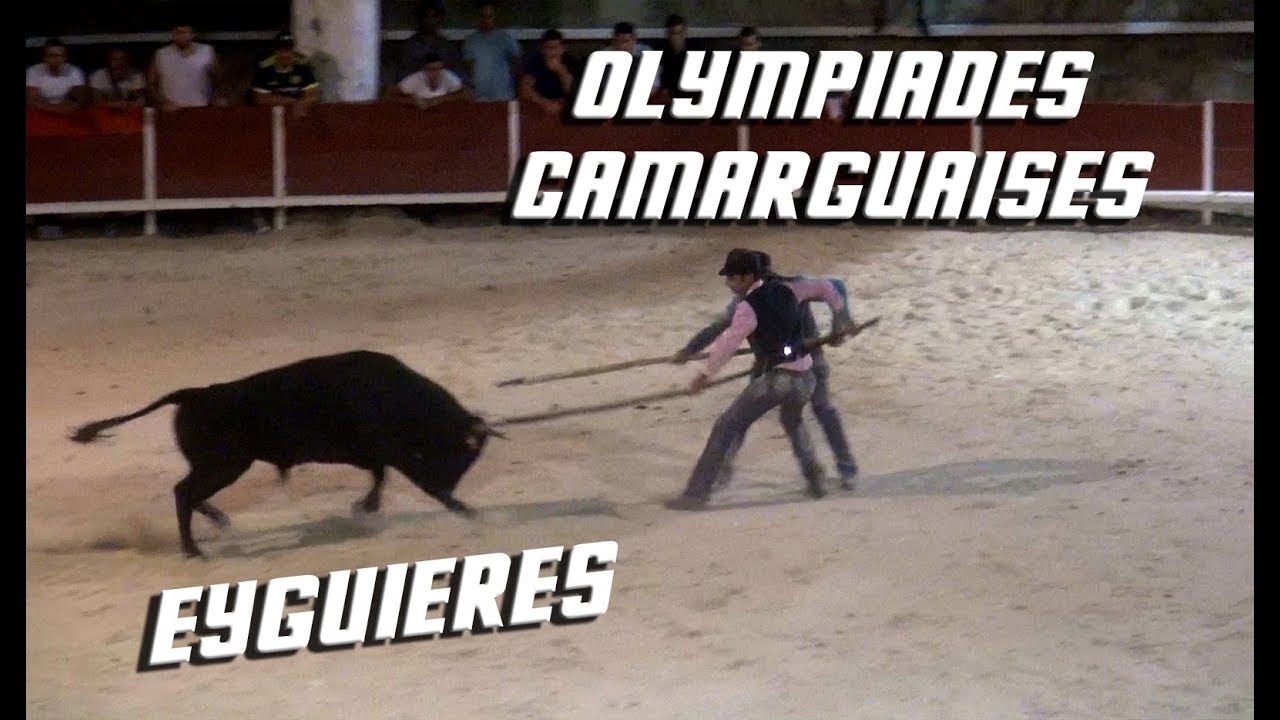 EYGUIERES Olympiades Camarguaises 08-07-2017 🐂