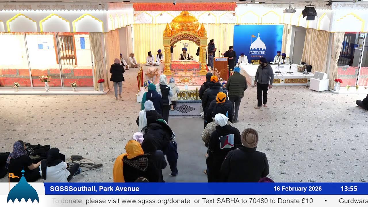SGSS Southall, Park Ave - Morning Livestream