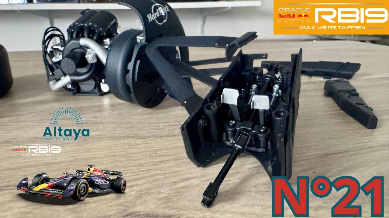 N°21 Construisez l’Oracle Red Bull Racing RB19 à l'échelle 1/8 ALTAYA