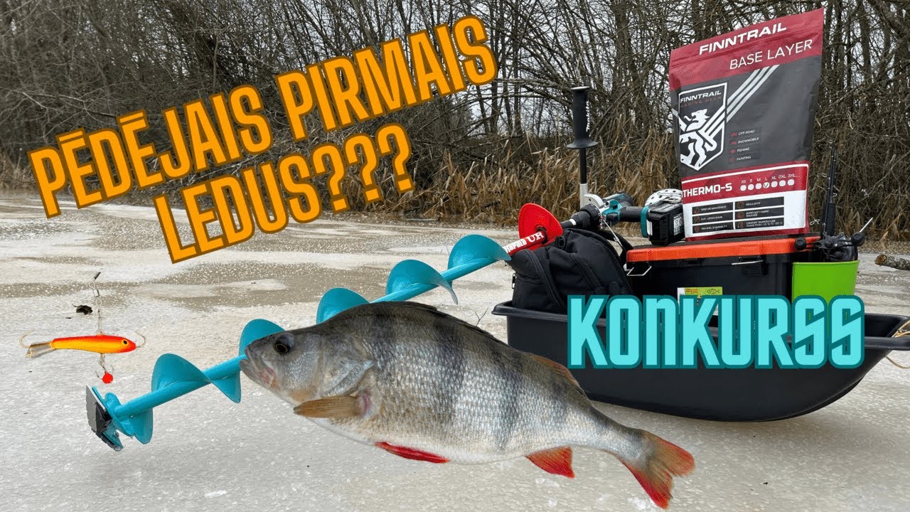 PĒDĒJAIS PIRMAIS LEDUS | LIELI ASARI | KONKURSS!!!