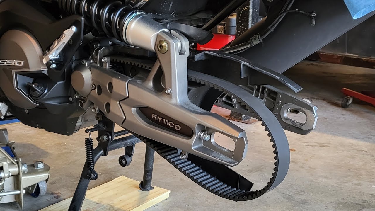 How to remove and install both wheels on a Kymco AK 550. USA