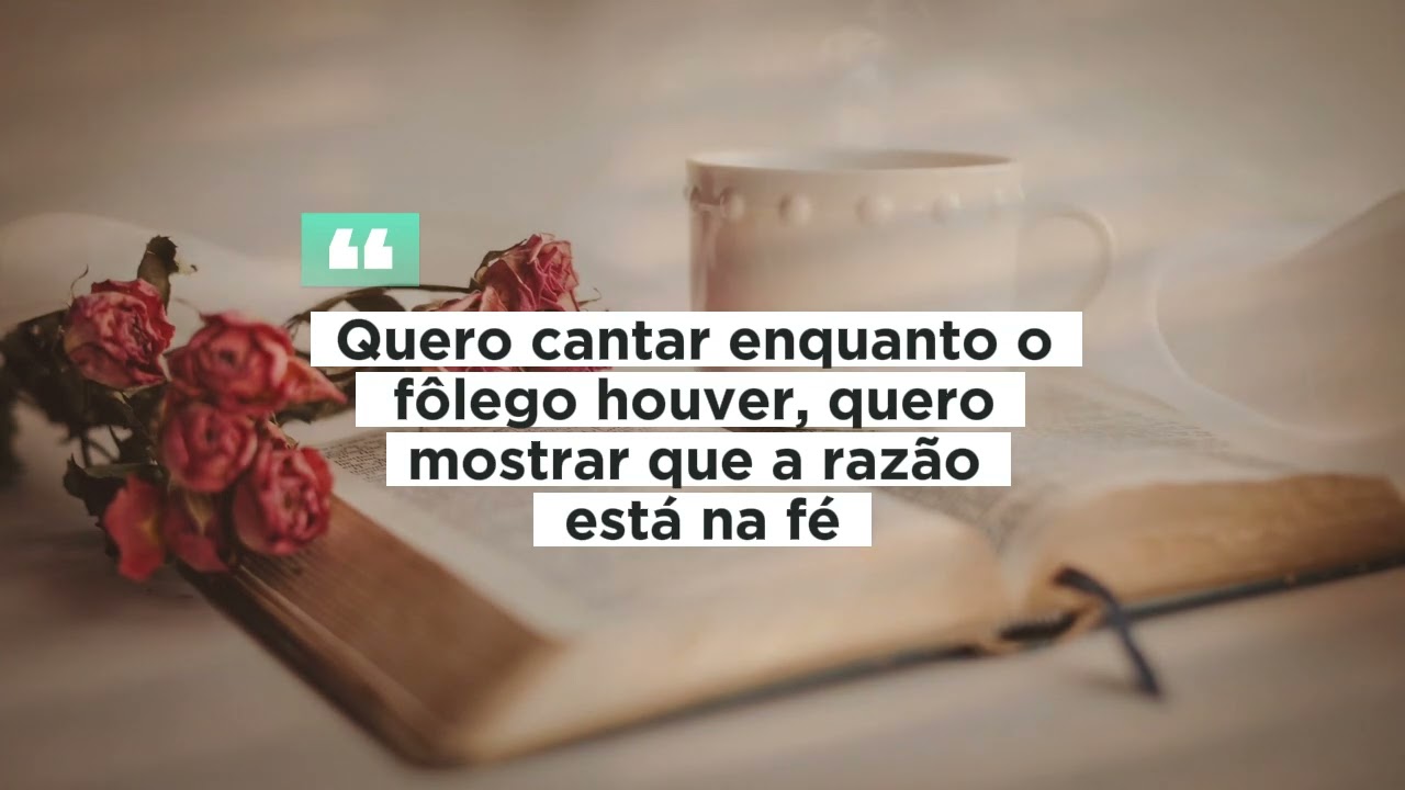 Quero Cantar - Grupo Logos - LEGENDADO