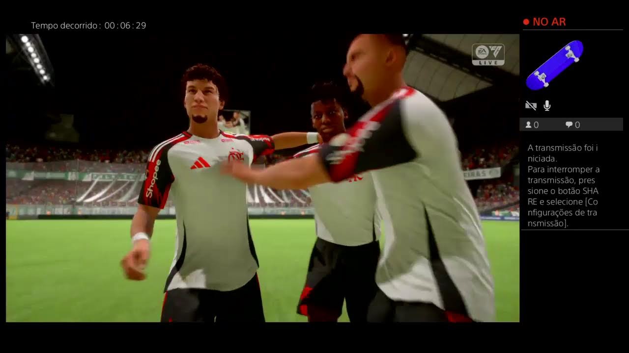 Flamengo x Palmeiras - Final da Libertadores no ps4