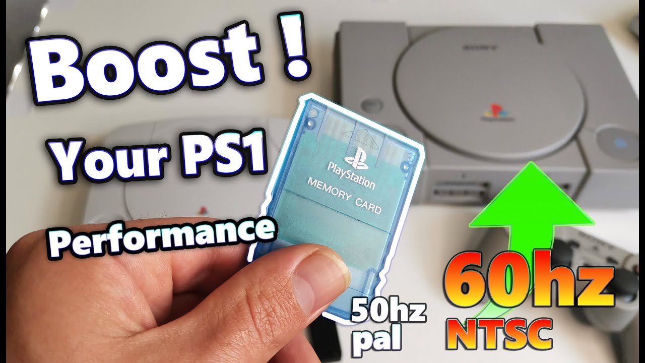 Boost ! your PAL PlayStation console to run games in NTSC 60hz with FreePSXboot Soft Mod