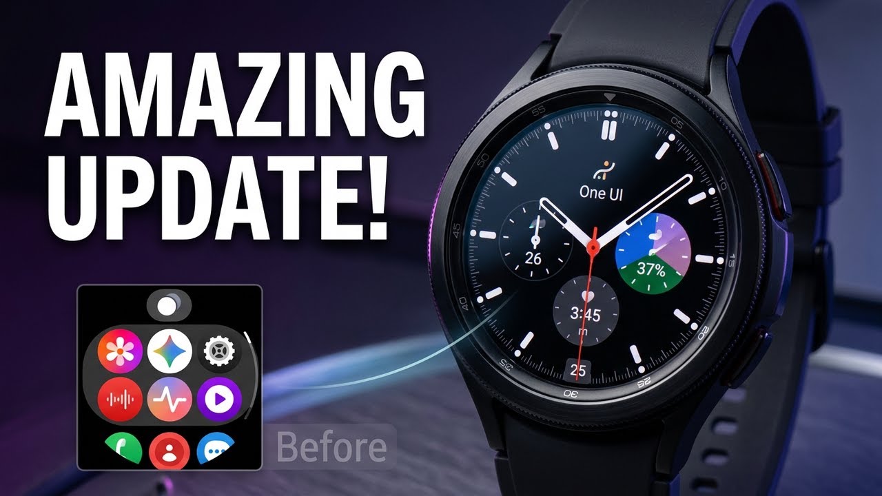 Galaxy Watch 4 Classic NOW Gets AMAZING One UI 8 Update!