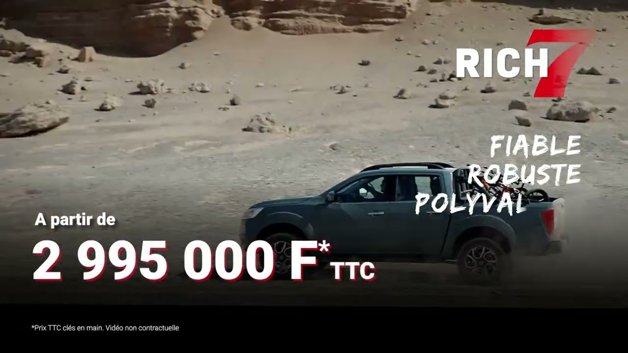 DFM RICH7 - Le pick-up taillé pour l'aventure