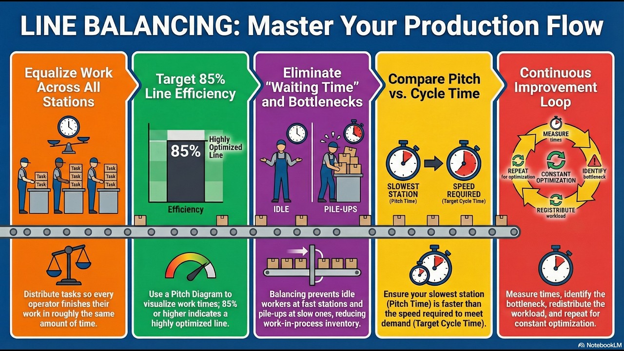 What is Line Balancing? The Ultimate Guide to Production Optimization
