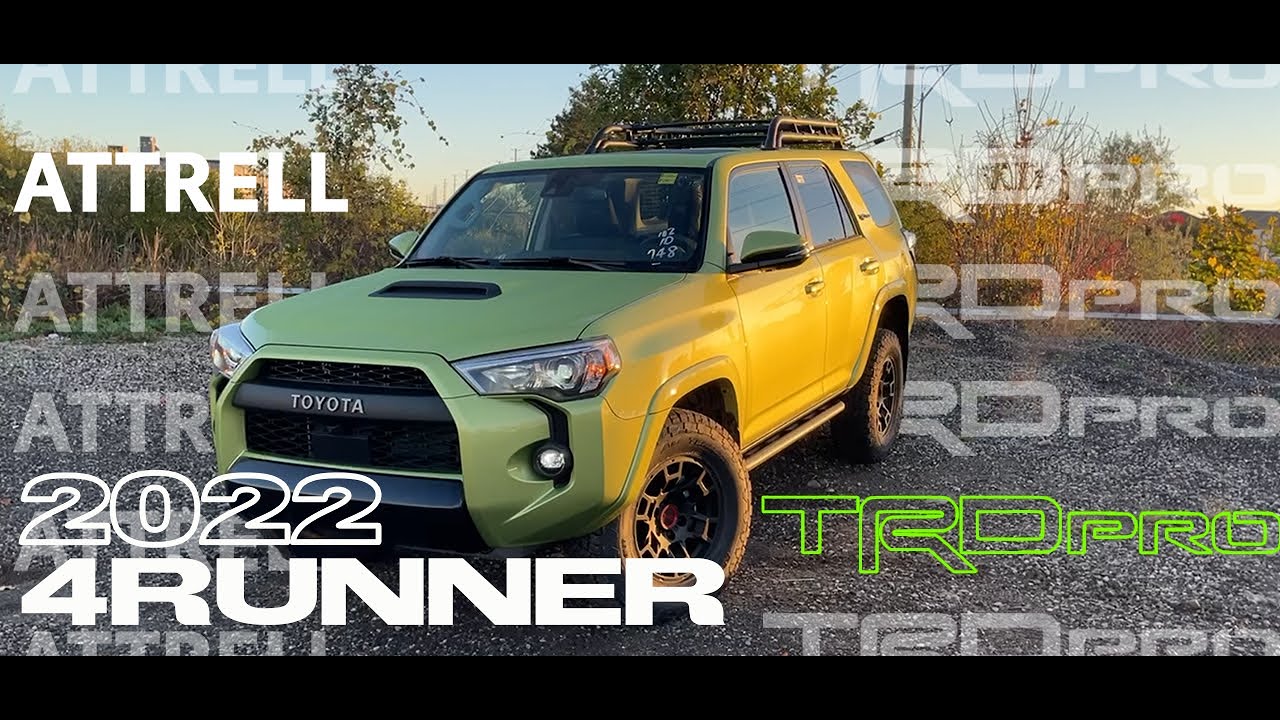 2022 Toyota 4RUNNER TRD PRO - LIME RUSH - REVIEW