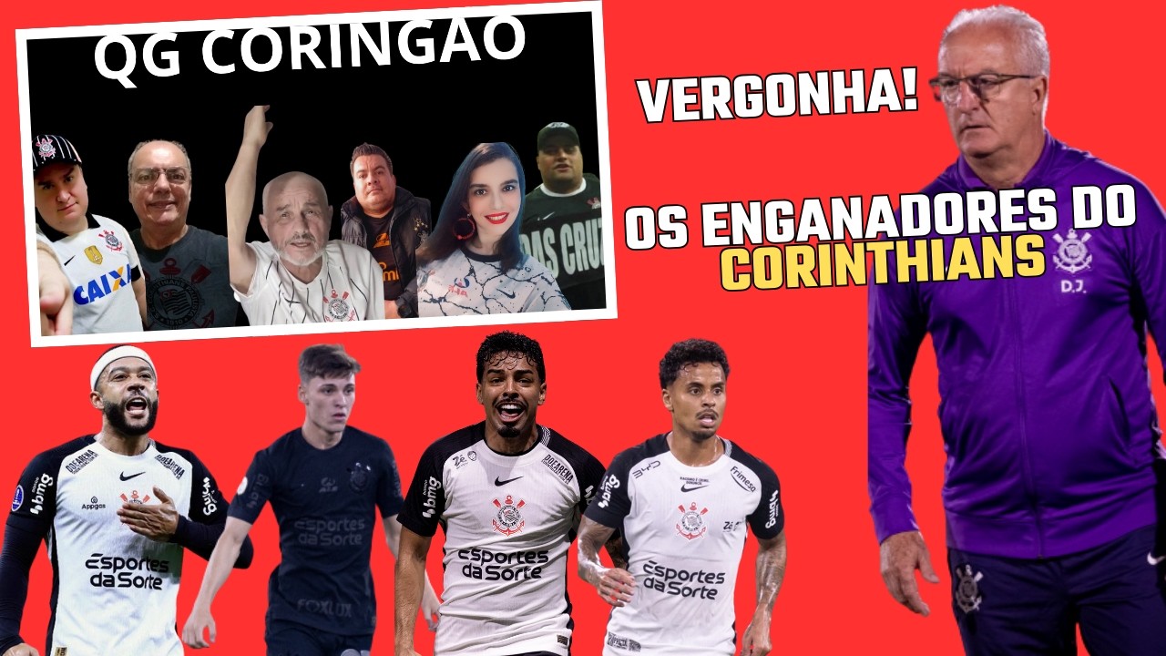 CRISE NO CORINTHIANS! RESPOSTA AO BIDU E AOS DEMAIS JOGADORES DO CORINTHIANS! QG CORINGÃO AO VIVO. 📱