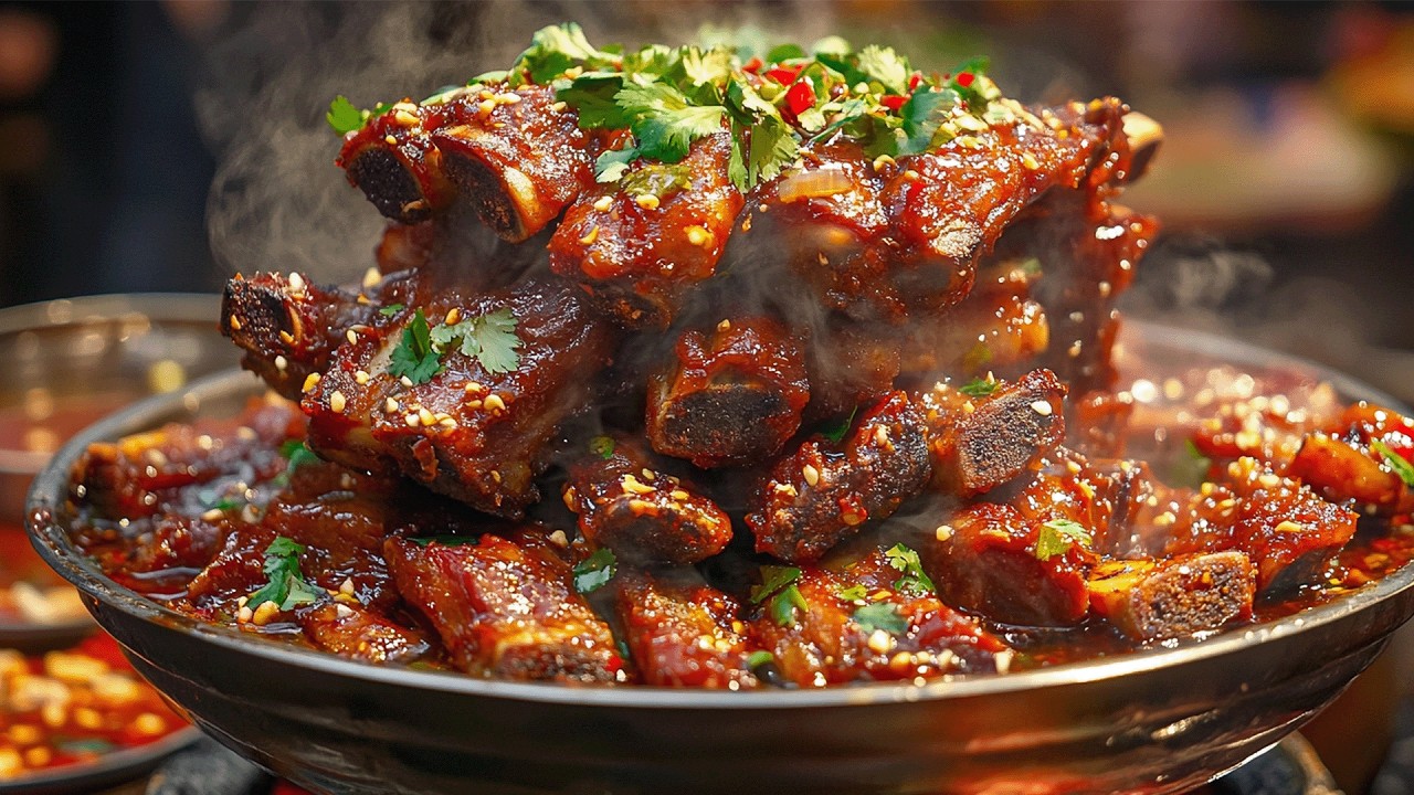 Вкусы Азии в этом видео — САМАЯ популярная уличная еда из Азии 🍜🍛🍤