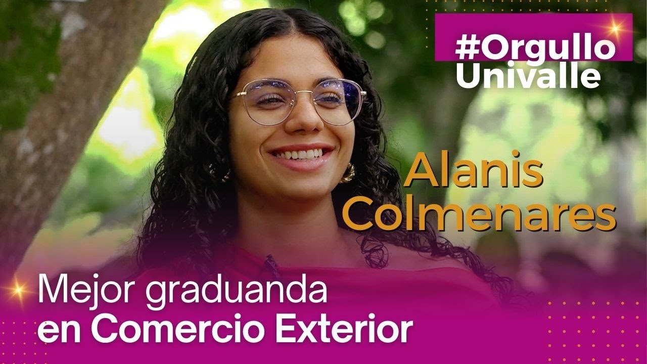 De Mérida 🇻🇪 a Cali 🇨🇴: La historia de Alanis Colmenares, mejor graduanda de Univalle 🎓✨