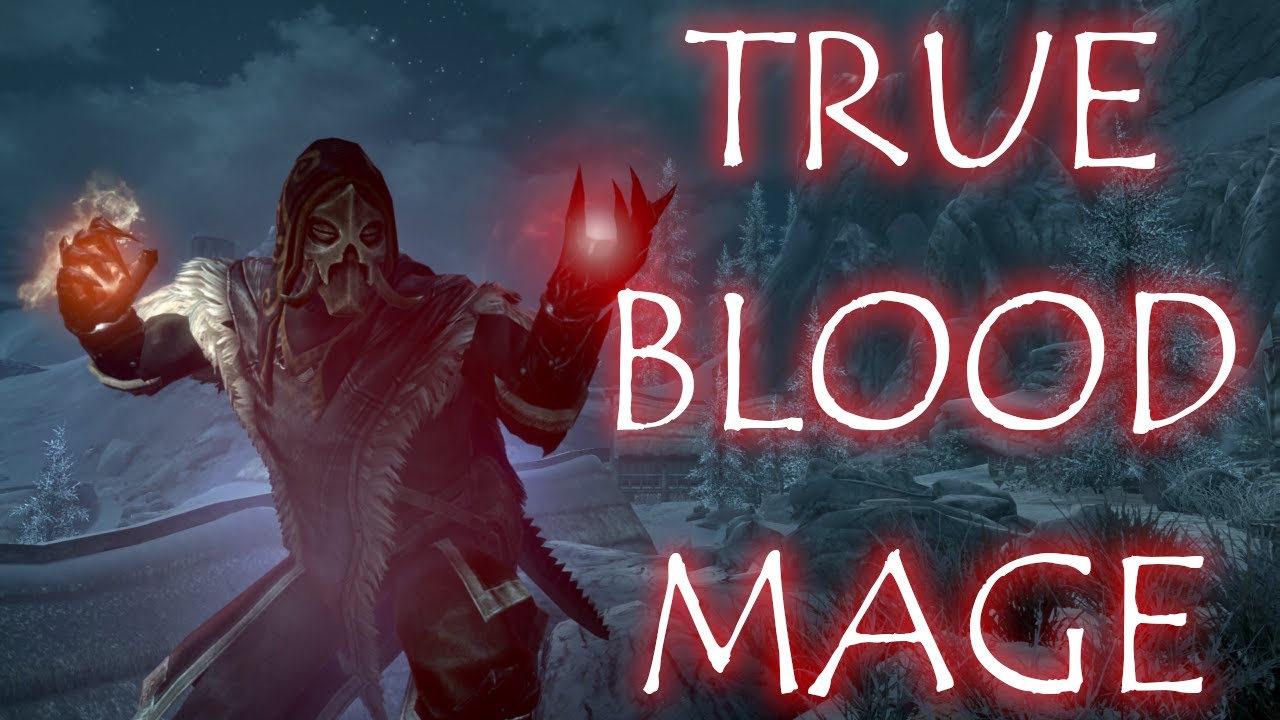 Skyrim Builds: The Blood Mage - A Powerful Mage Build (Dragon Age Inspired) - Near Limitless Magicka