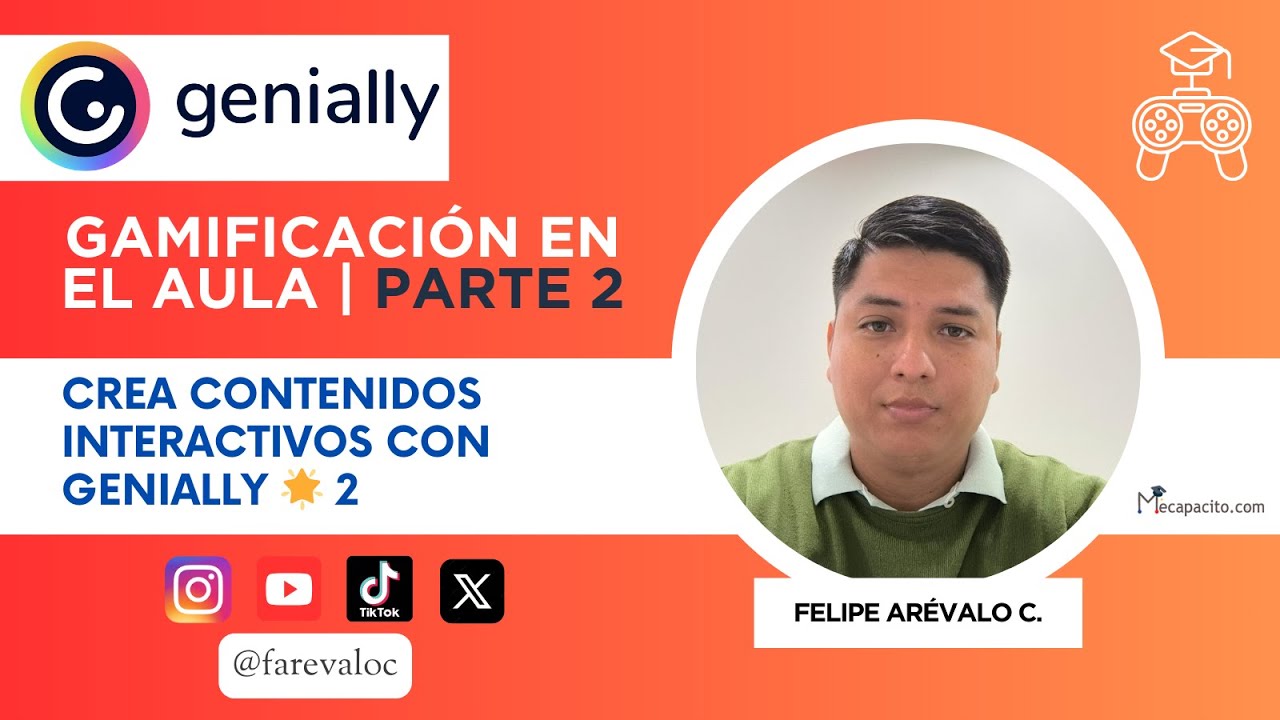 📚 Parte 2  ➡️  Crea Contenidos Interactivos con Genially 🌟 | Herramienta Innovadora para Docentes 🚀