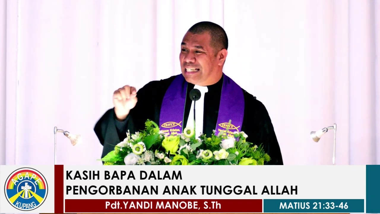 KASIH BAPA DALAM PENGORBANAN YESUS