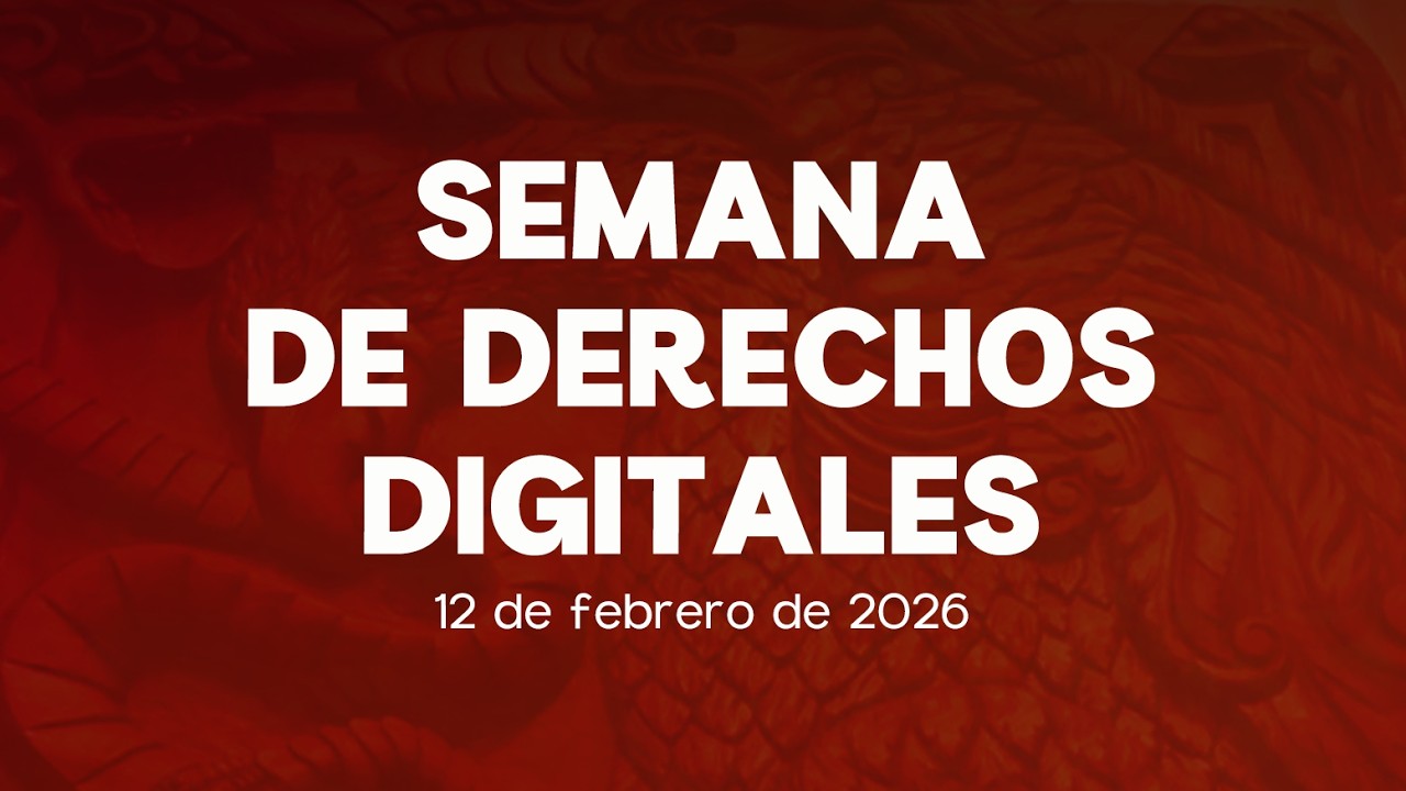 🔴 Semana de los Derechos Digitales. Diálogo. 12/02/2026