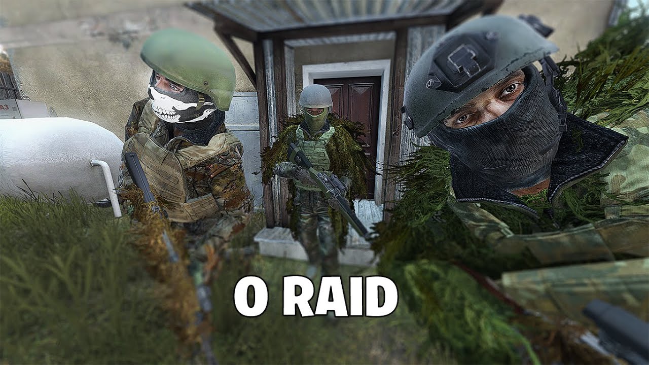 RAIDAMOS UMA  BASE ABANDONADA - ORIGEM Z - DayZ