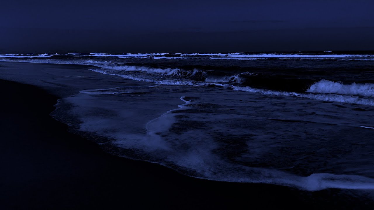 Ocean Waves 🌙 Soft Sea Sounds for Calm Rest
